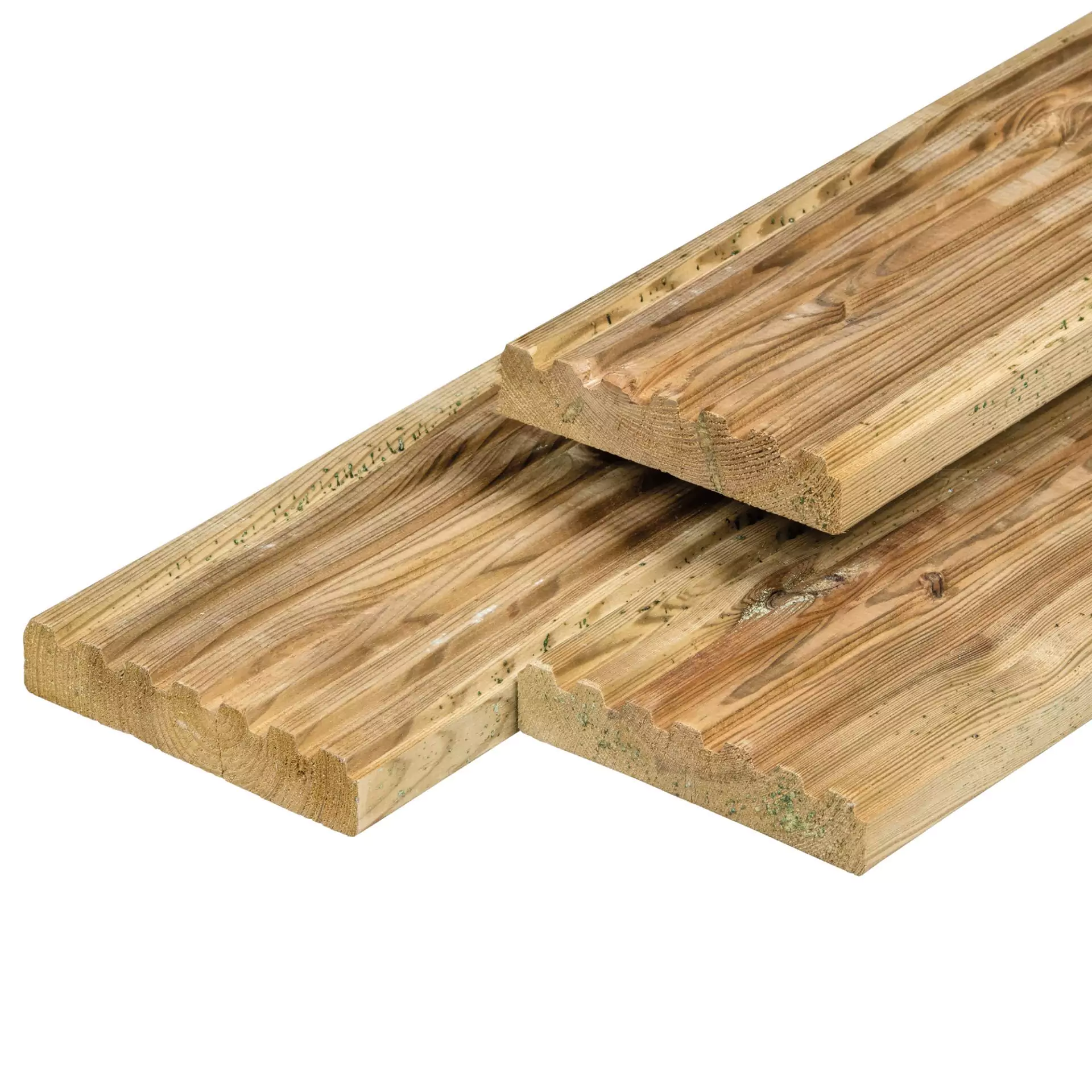 vlonderplank europees grenen - Afbeelding 2