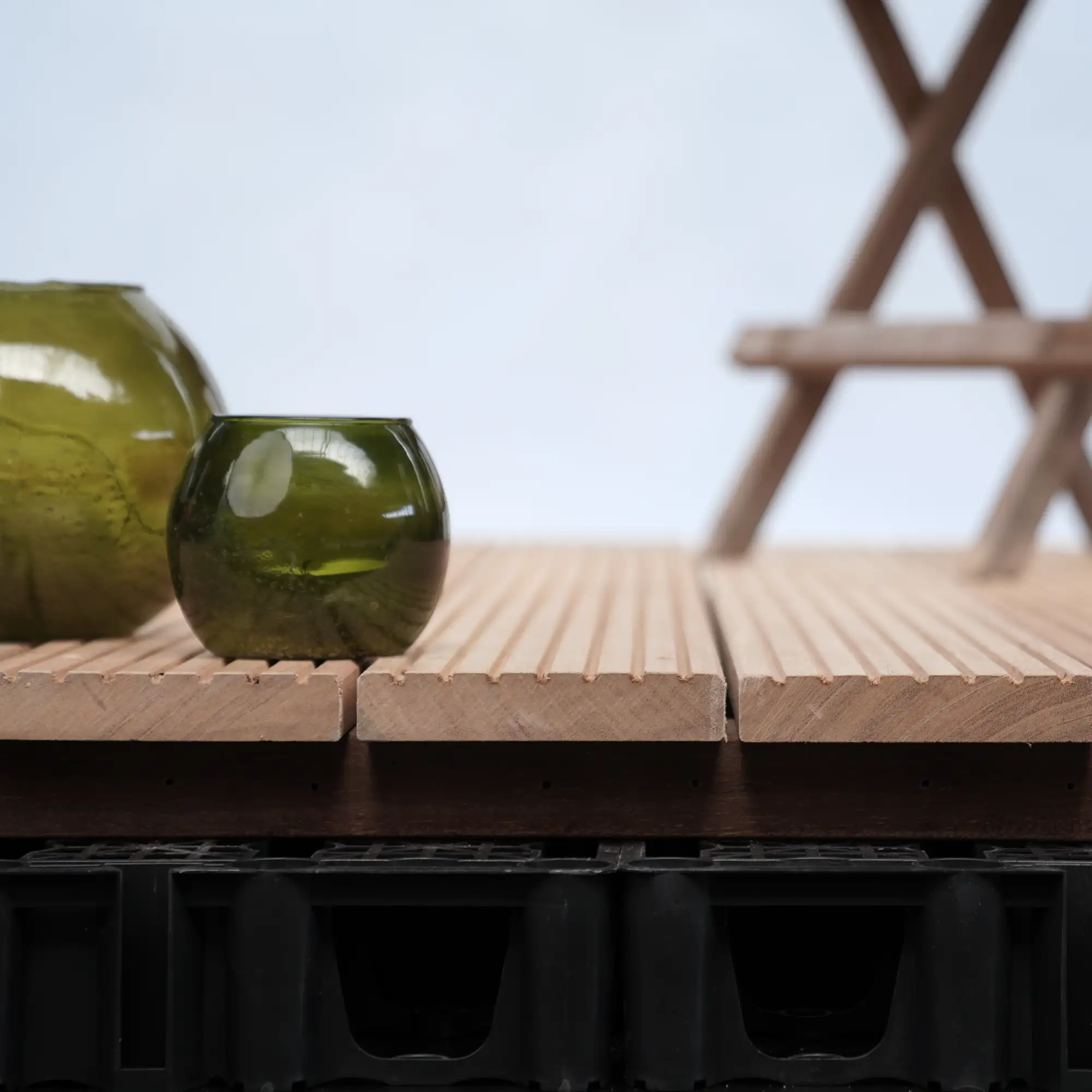 drainerend dakterras vlonder hardhout