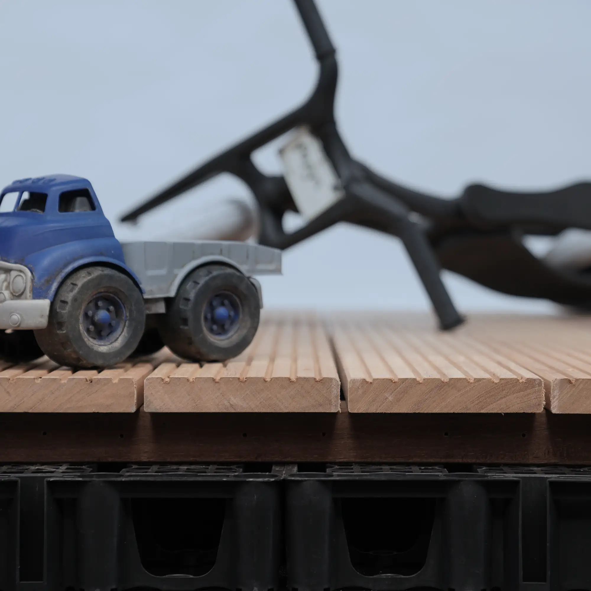 tuinfundering (infiltratie) vlonder hardhout