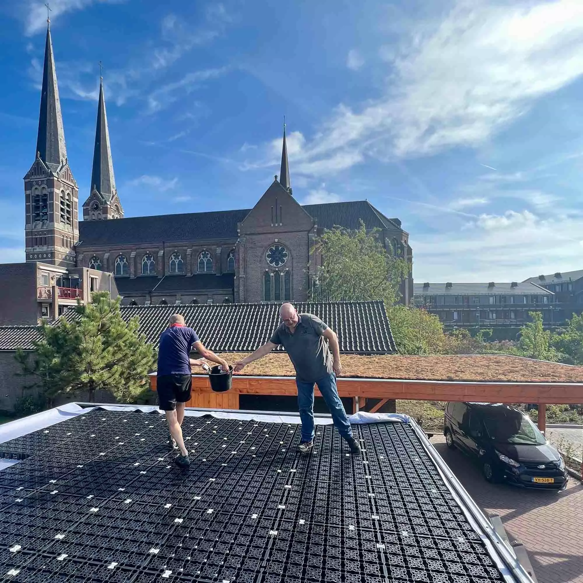 rainup blauw-groen dak (80 l/m²) - Afbeelding 3